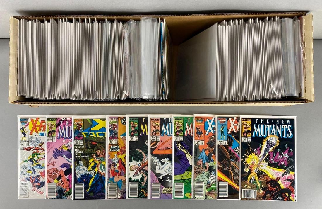 Long Box of Marvel Comic Books (1 of 3)
