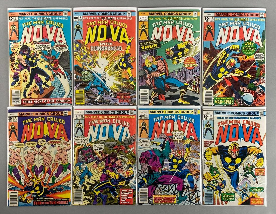 Group of 8 Marvel Nova Comic Books (1 of 3)