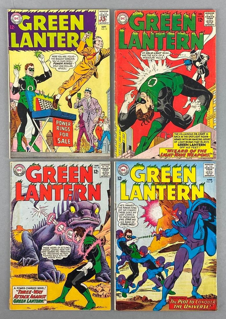 Group of 4 DC Green Lantern Comic Books (1 of 6)