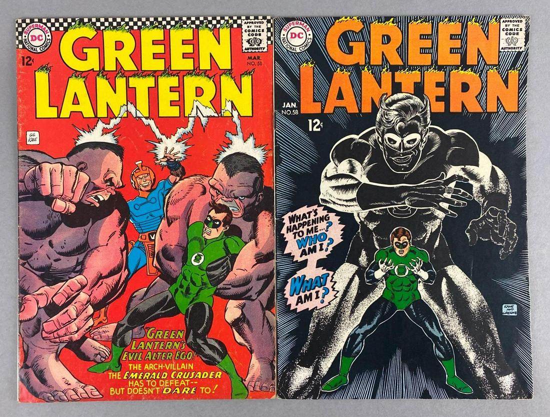 Group of 4 DC Green Lantern Comic Books (1 of 4)