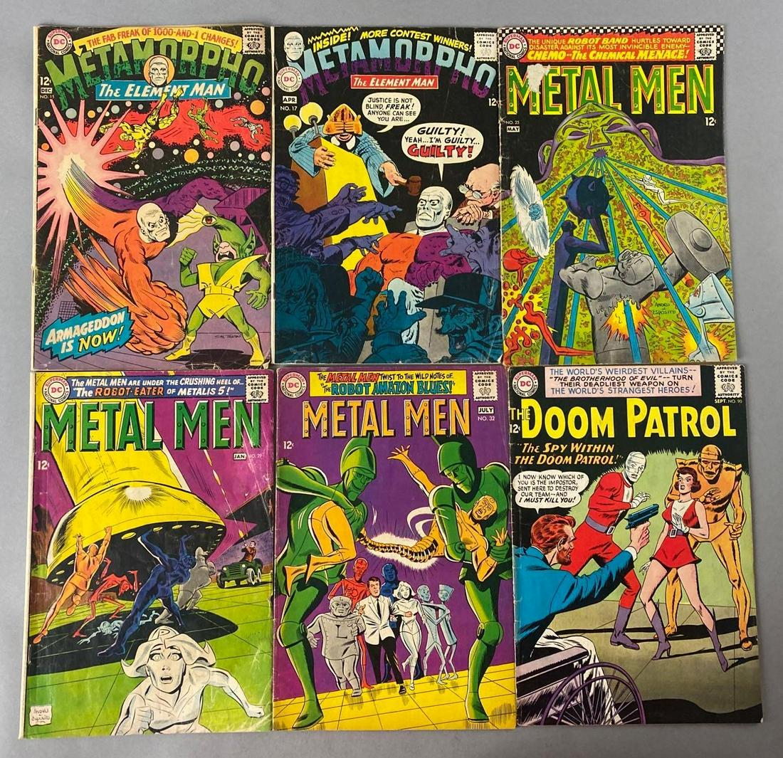 Group of 6 DC Metal Men Comic Books (1 of 4)