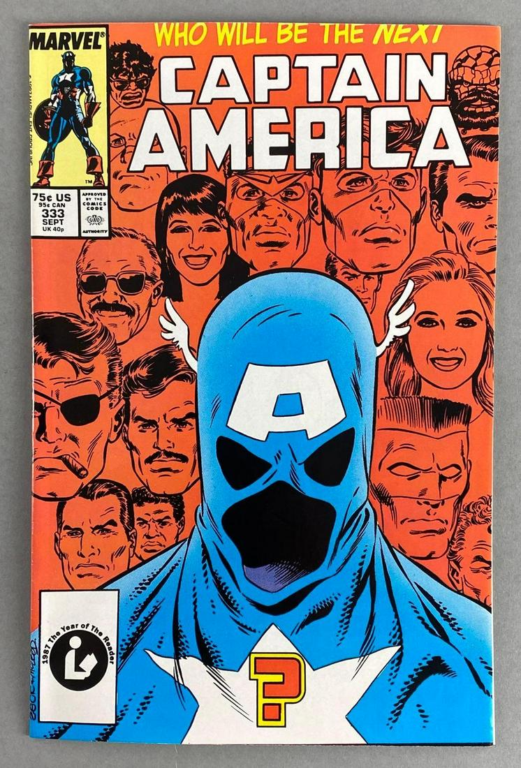 Marvel Comics Captain America No. 333 (1 of 8)