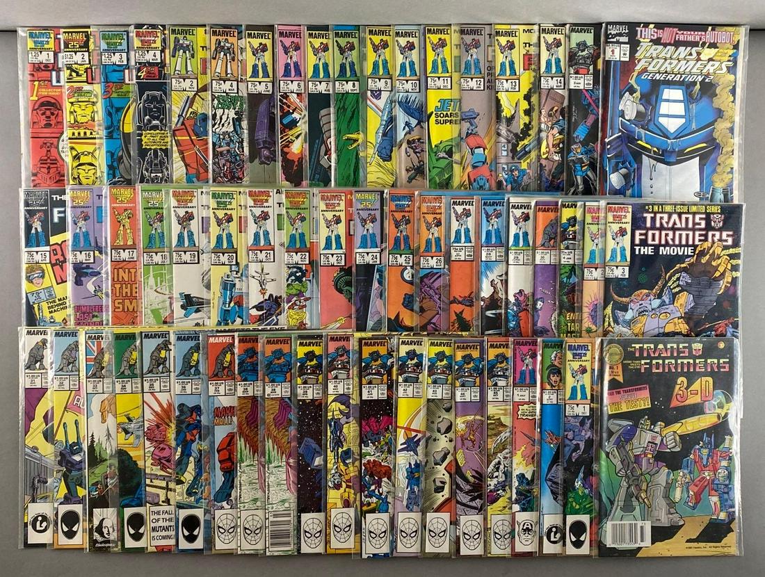 Group of 50+ Marvel Transformers Comic Books (1 of 5)