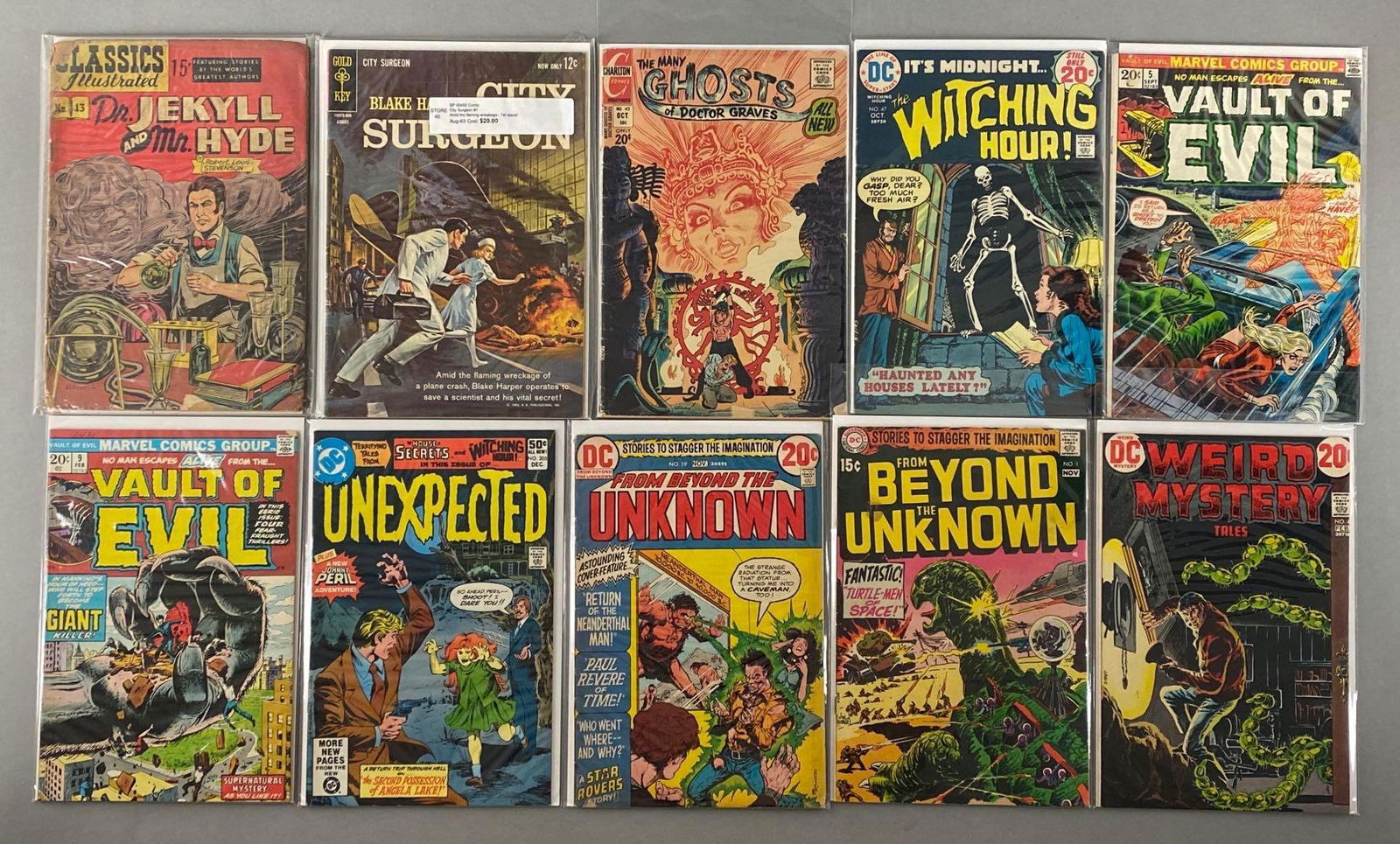Group of 10 Assorted Comic Books (1 of 3)