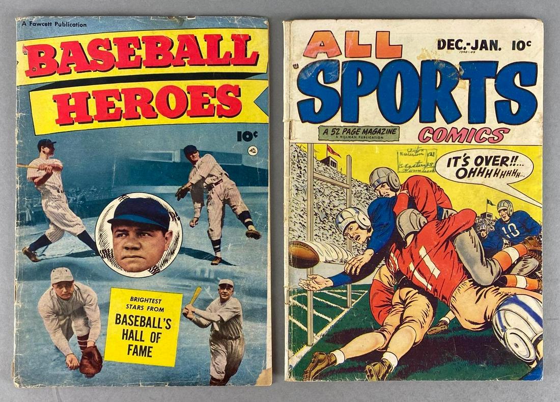 Group of 2 Assorted Sports Comic Books (1 of 10)