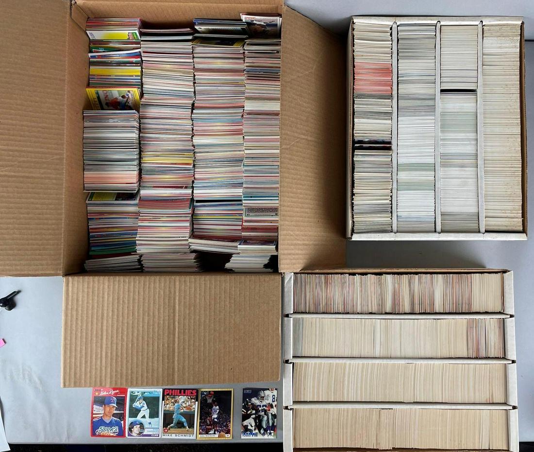 8000+ Baseball and Basketball Cards with HOFs Stars and Rookies (1 of 5)