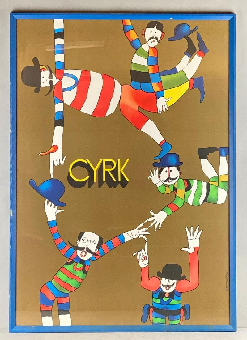 Marian Stachurski CYRK Framed Poster (1 of 5)