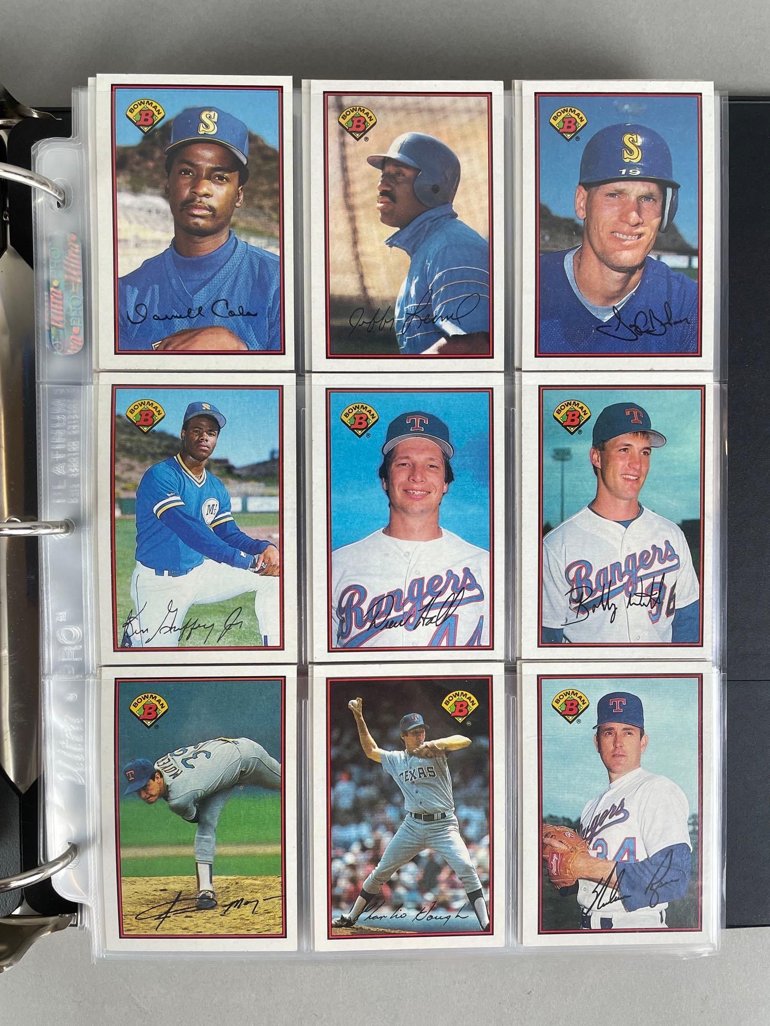1989 Bowman Baseball Set: Ken Griffey Jr rookie
