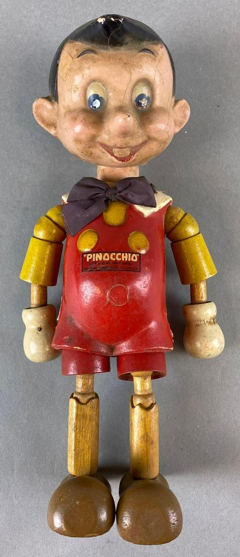 Ideal Walt Disney Pinocchio Jointed Wood and Composition Doll (1 of 4)