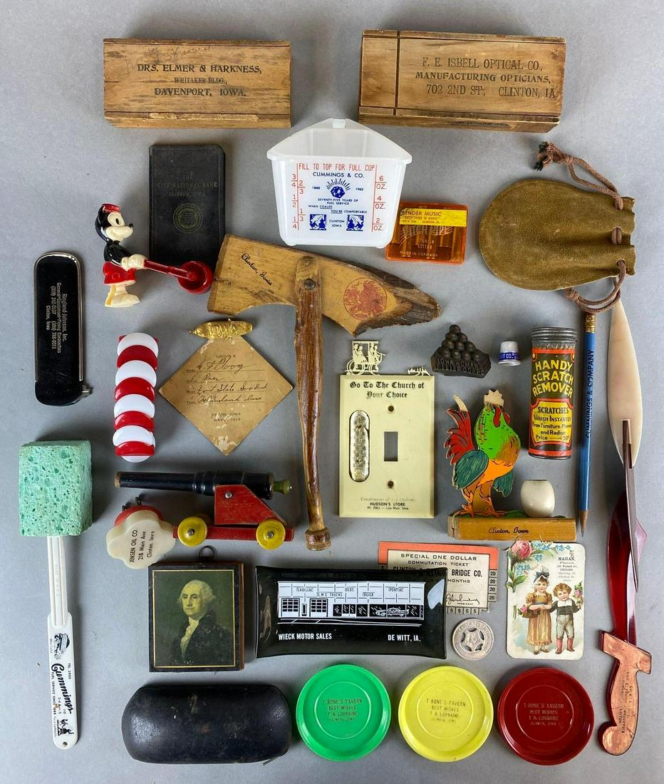 Group of Iowa Promotional Advertising Items (1 of 6)