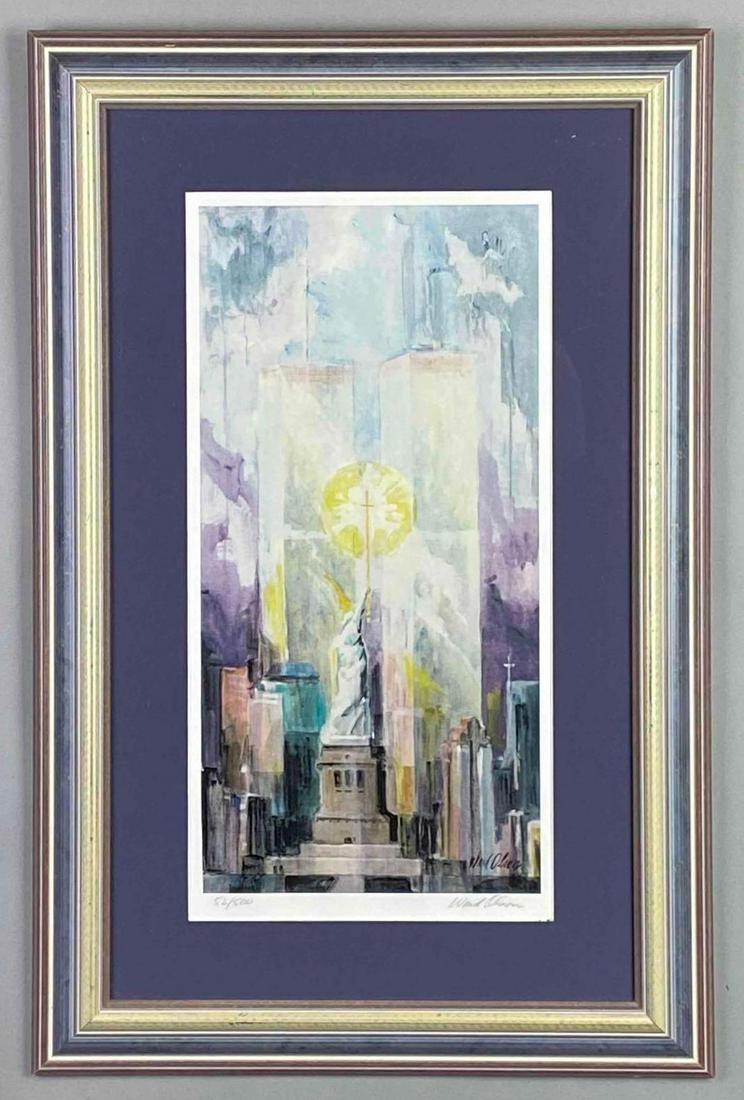 2001 Ward Olson Twin Towers Lithograph (1 of 4)