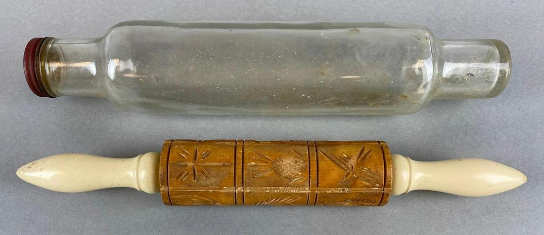 Group of 2 vintage Rolling Pins (1 of 4)