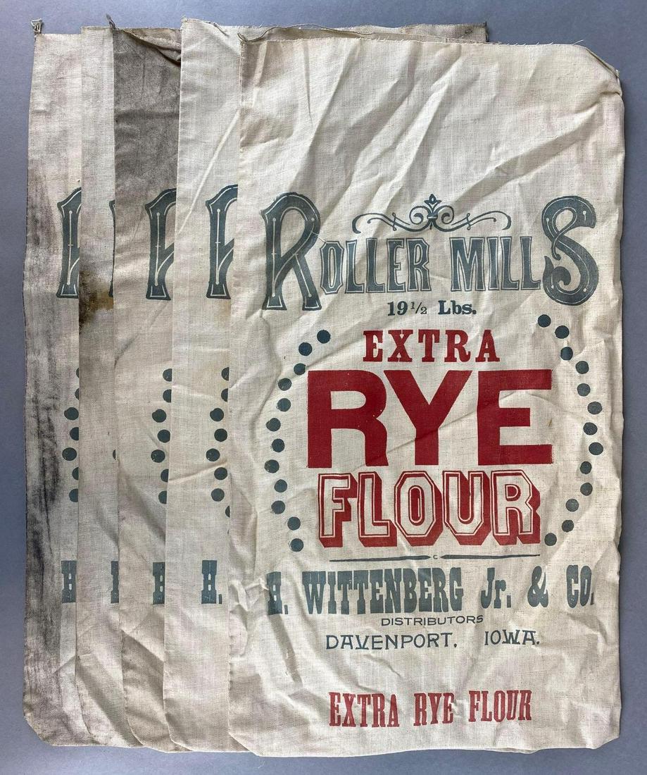 Group of 5 Roller Mills Extra Rye Flour Bags (1 of 6)