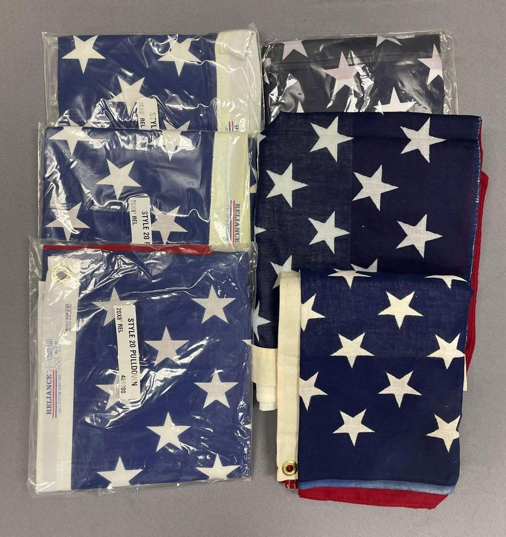Group of 6 U.S. Patriotic Banners (1 of 2)