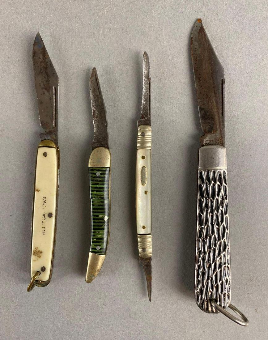 Group of 4 Vintage Folding Pocketknives (1 of 7)
