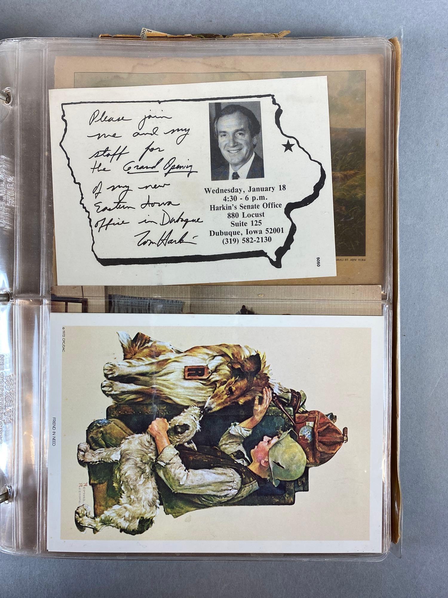 Assorted Ephemera in Binder (1 of 17)