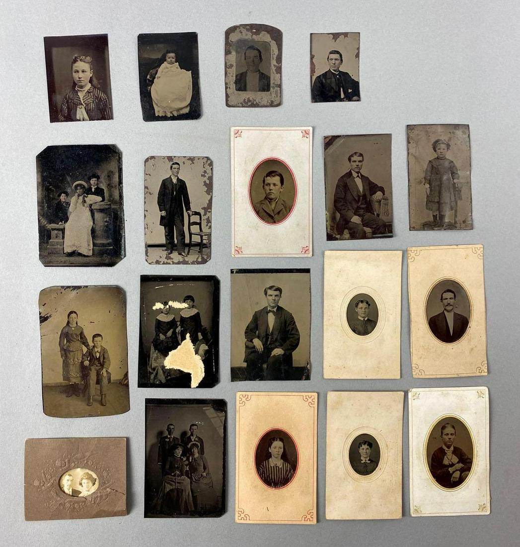 Group of 19 Antique Photographs (1 of 3)