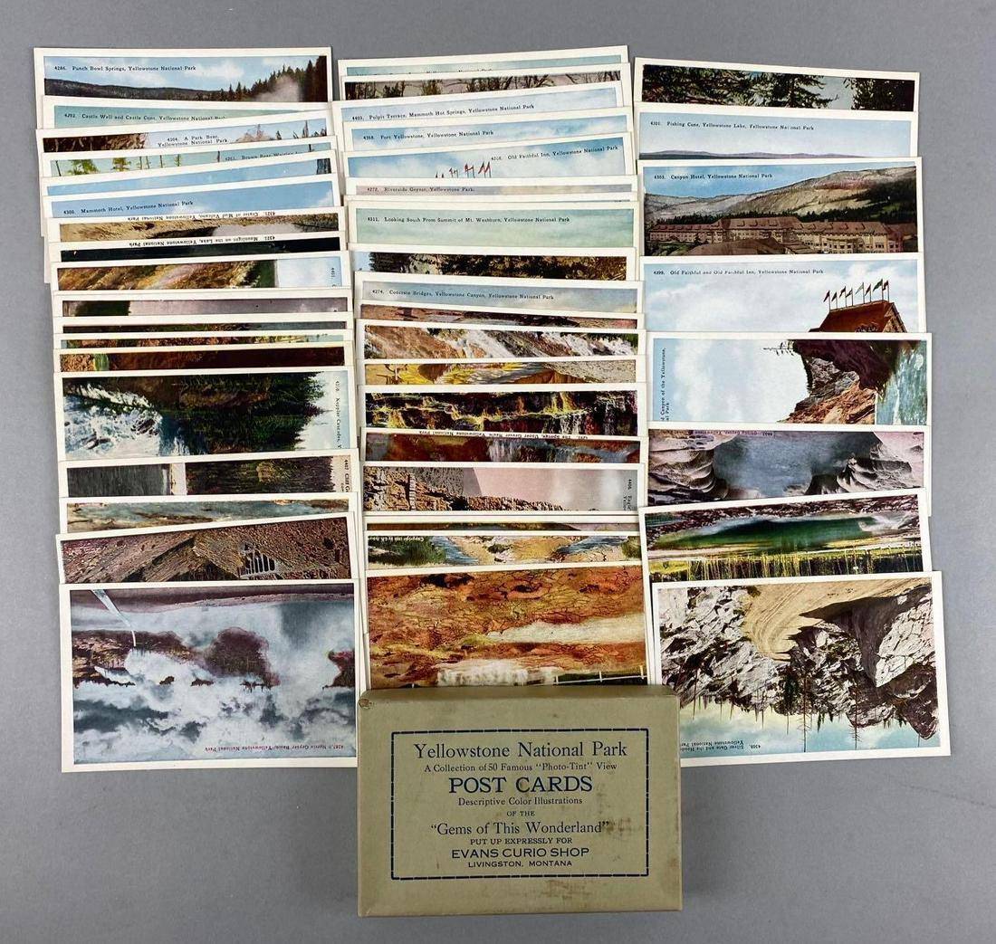 Group of 30+ Yellowstone National Park Post Cards (1 of 5)