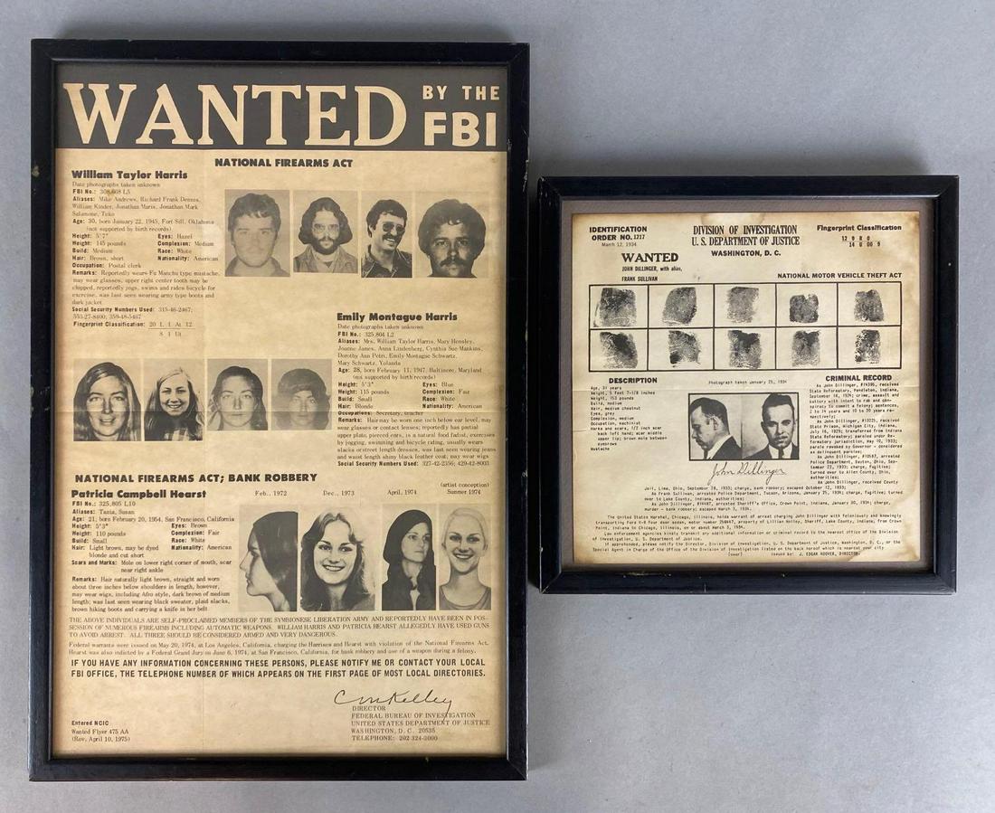 Group of 2 Wanted Posters (1 of 4)