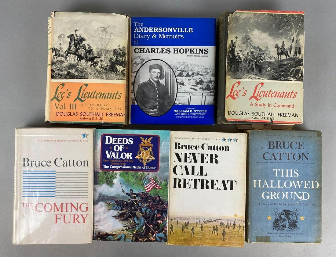 Group of 7 Military/War Hardcover Books (1 of 3)