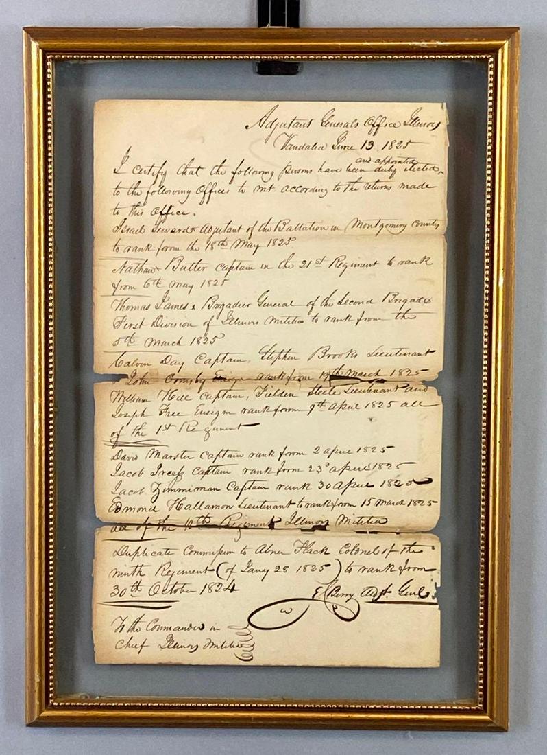 1825 US Military Appointments List (1 of 5)