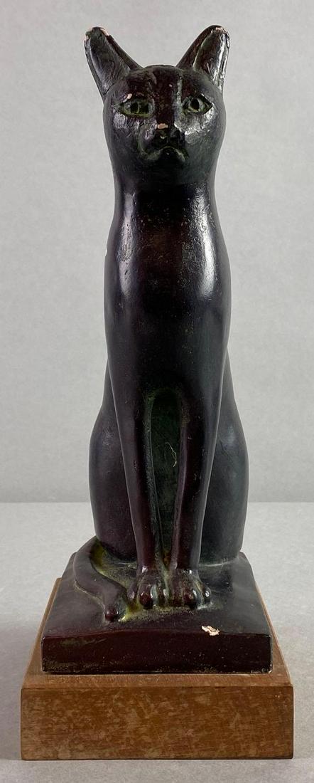 Vintage Austin Sculpture Egyptian Cat Bastet Statue (1 of 9)