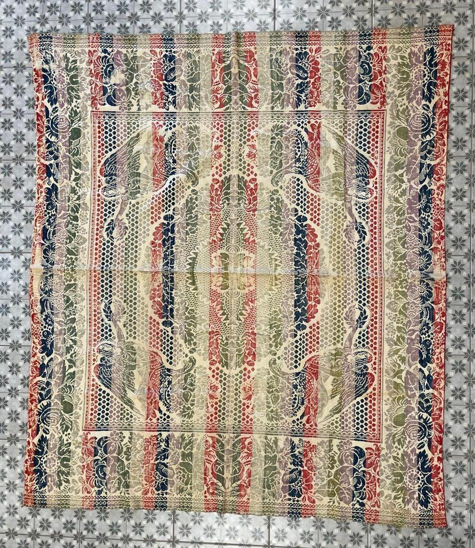 Antique Angel Pattern Coverlet (1 of 7)