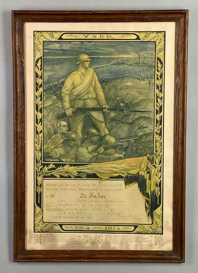 1918 WWI German Soldier Remembrance (1 of 4)