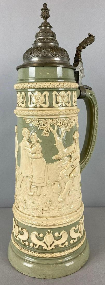 Antique Musterschutz German Beer Stein (1 of 7)