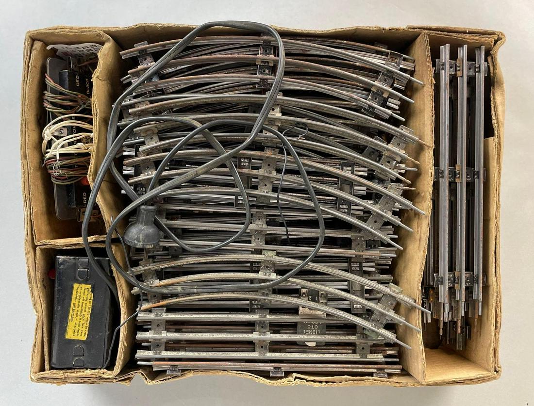 Marx O Scale Stream Line Steam Type Tracks and Transformer Set (1 of 4)