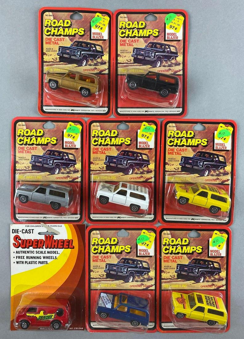 Group of 8 Road Champs and Super Wheels (1 of 3)