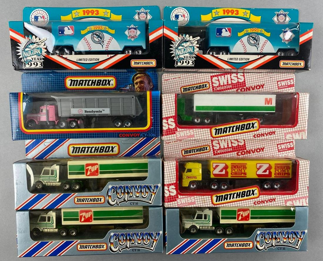 Group of 8 Matchbox Assorted Convoys (1 of 3)
