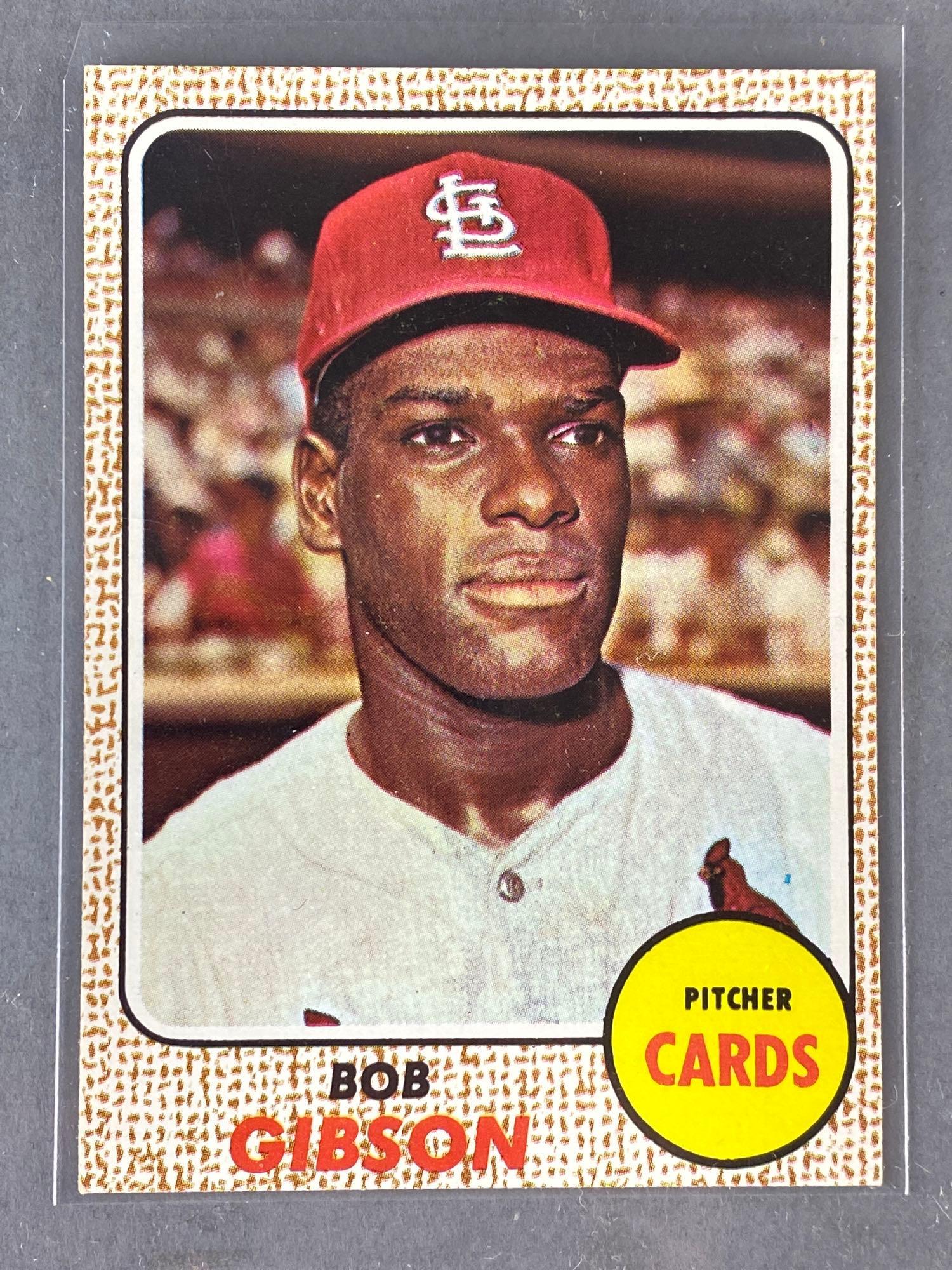 1968 Topps Bob Gibson #100 Set Break (1 of 2)