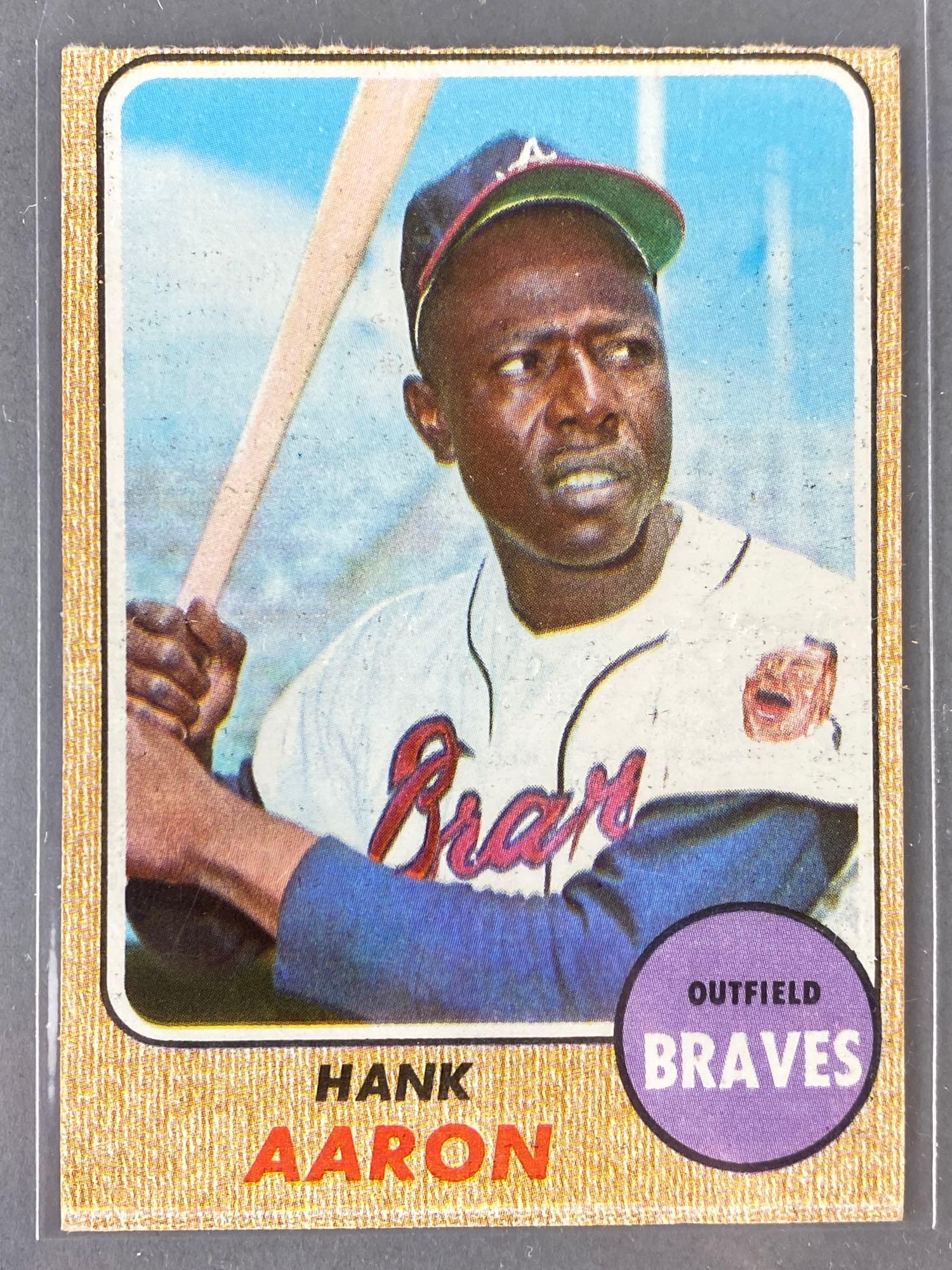 1968 Topps Hank Aaron #110 Set Break (1 of 2)