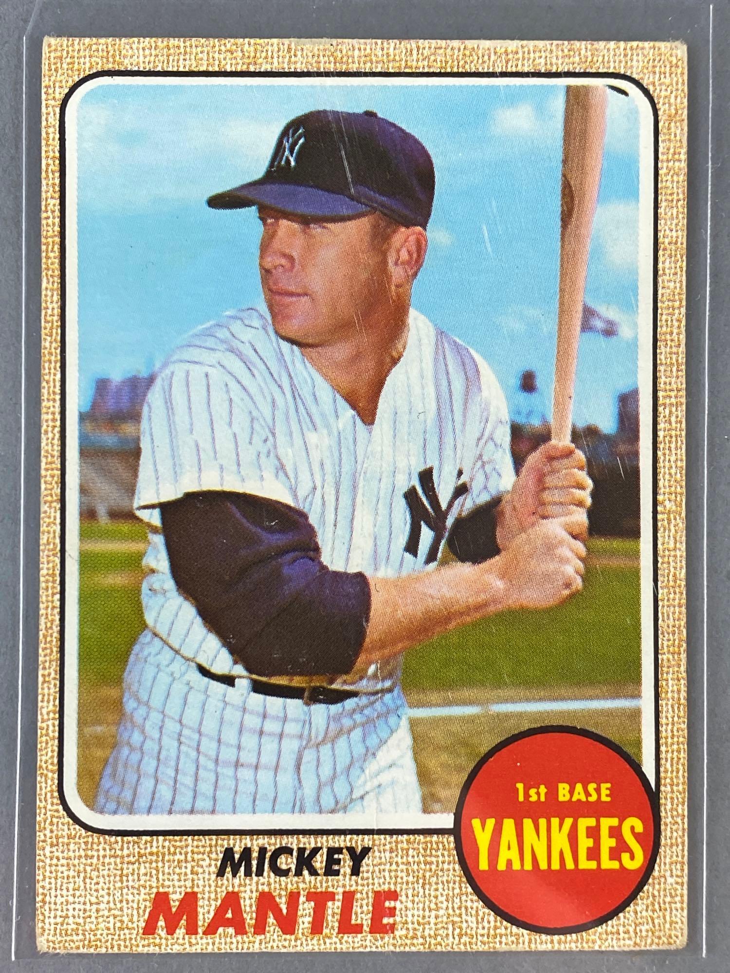 1968 Topps Mickey Mantle #280 Set Break (1 of 2)