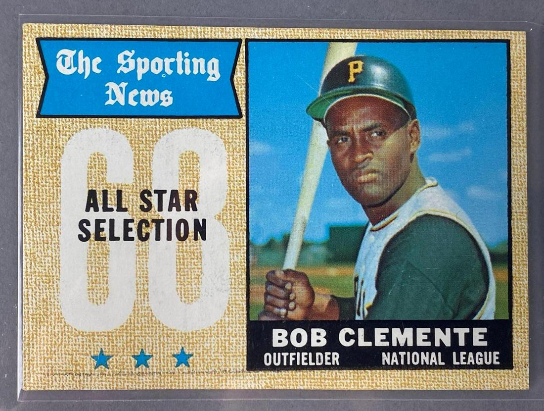 1968 Topps Bob Clemente #374 Set Break (1 of 3)