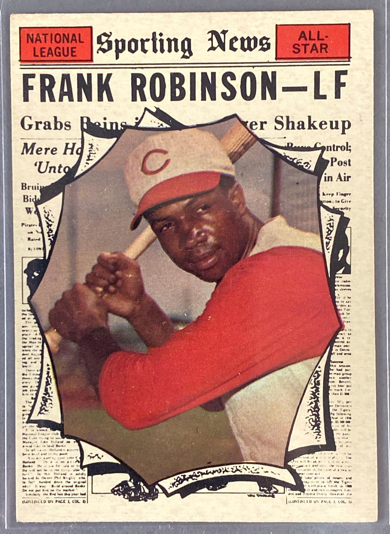 1961 Topps Frank Robinson All Star #581 (1 of 2)