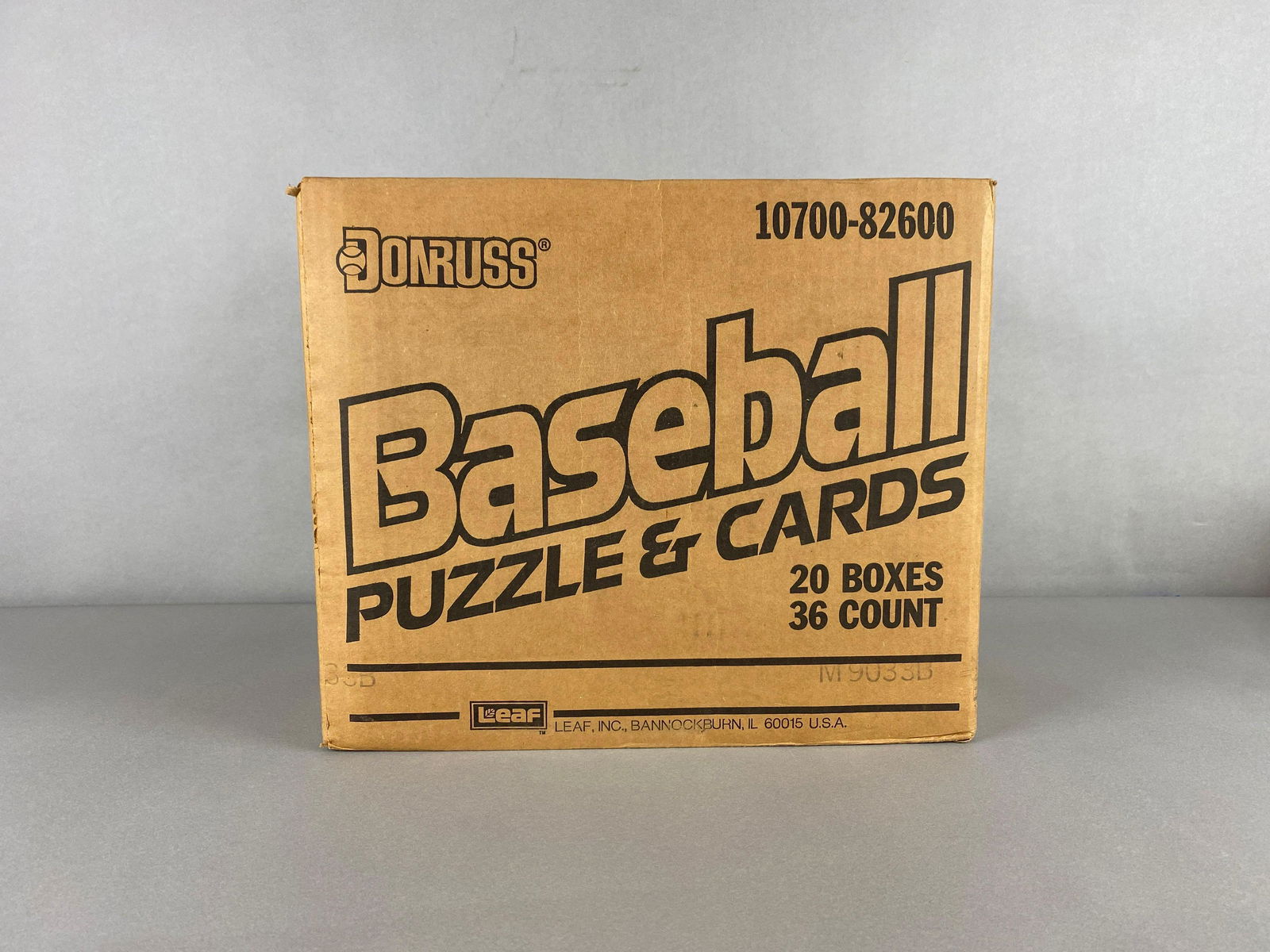 1989 Donruss Baseball Wax Case Factory Sealed (1 of 3)