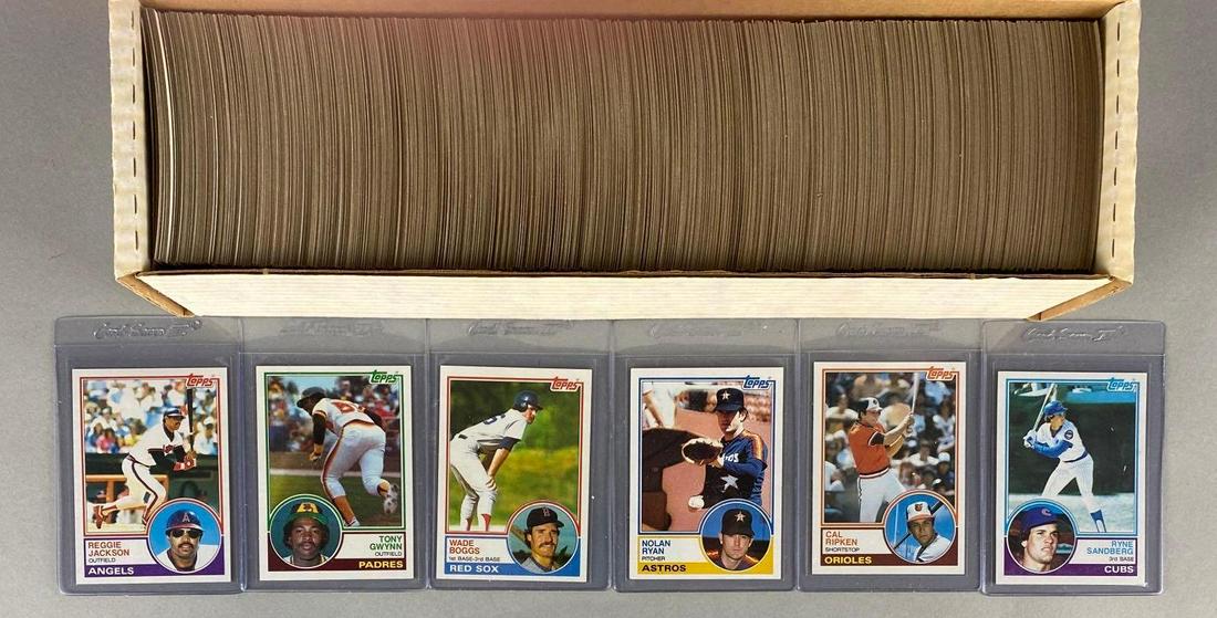 1983 Topps Baseball High Grade Set (1 of 3)