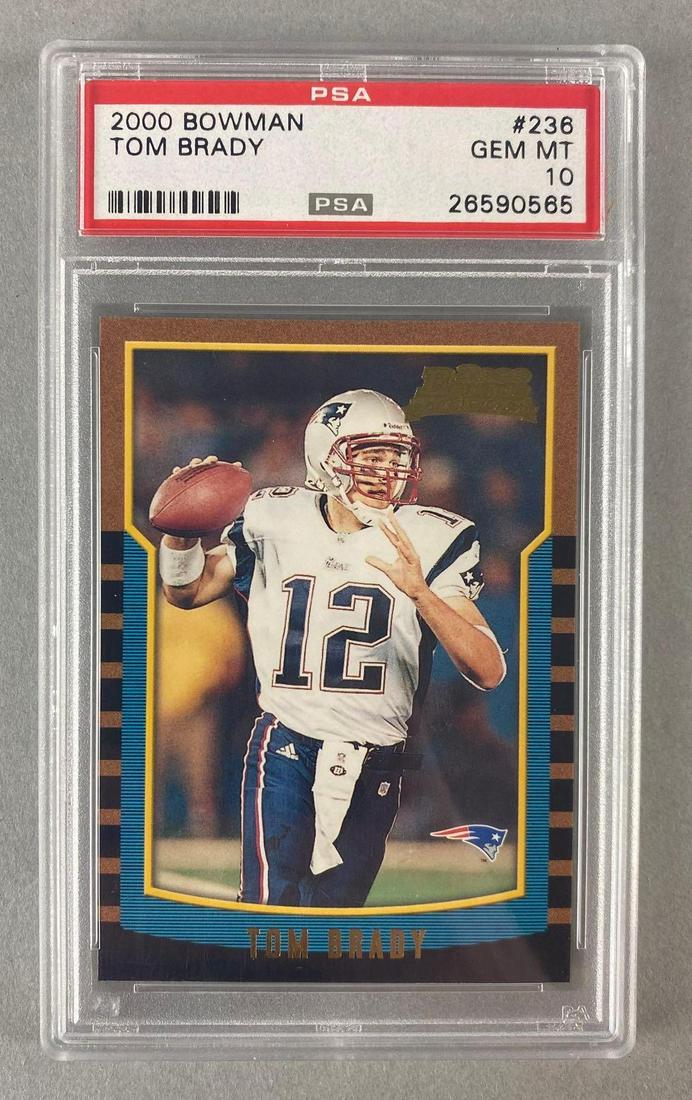 2000 Bowman Tom Brady #236 PSA 10 (1 of 2)