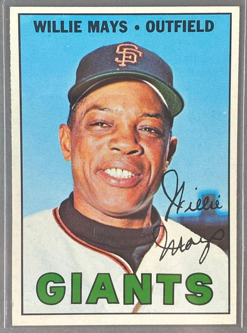 1967 Topps Willie Mays #200 (1 of 2)