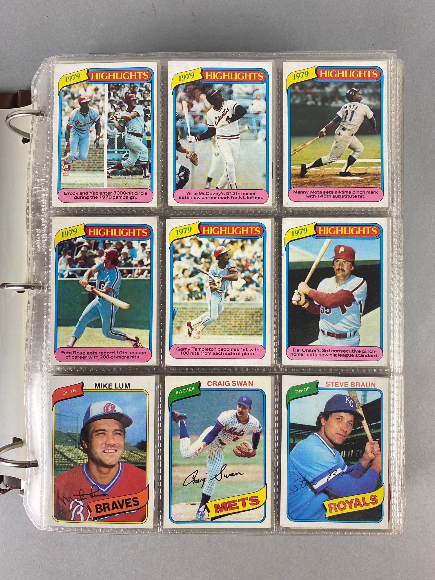 1980 Topps Baseball Card Set (1 of 8)