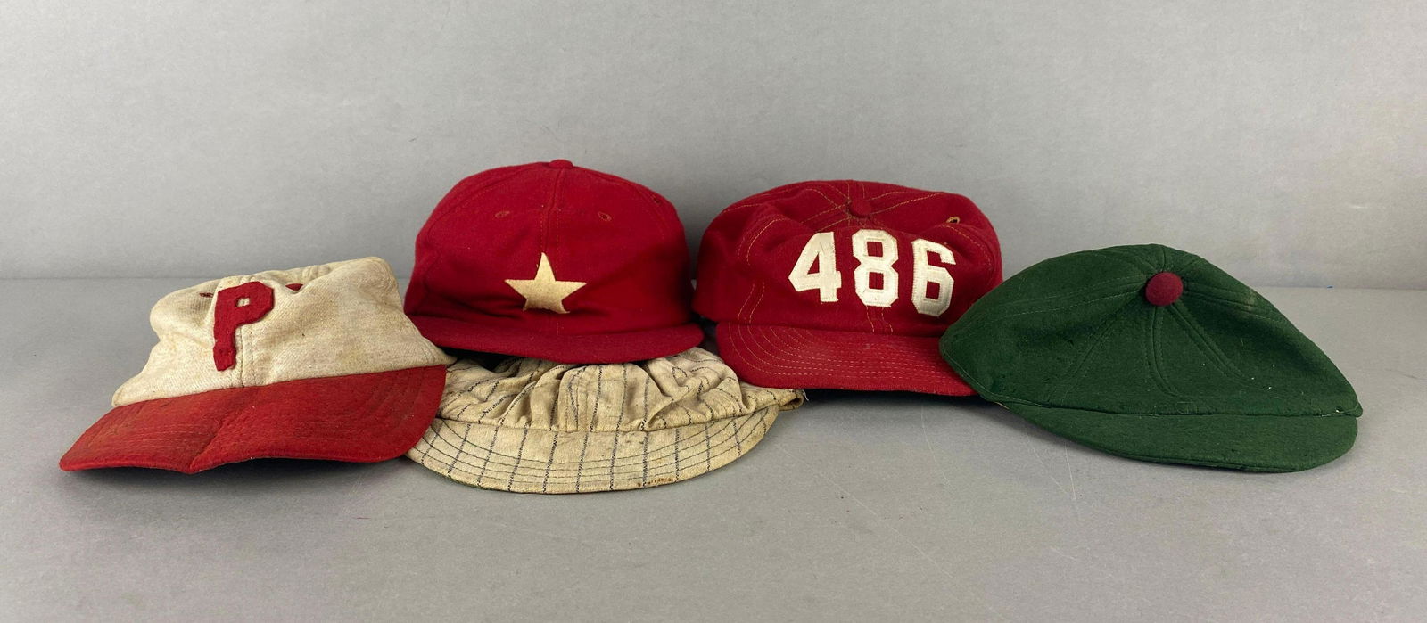 Group of 5 Vintage Baseball Caps (1 of 6)