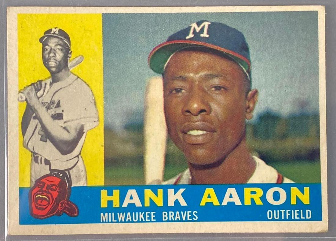 1960 Topps Hank Aaron #300 (1 of 2)