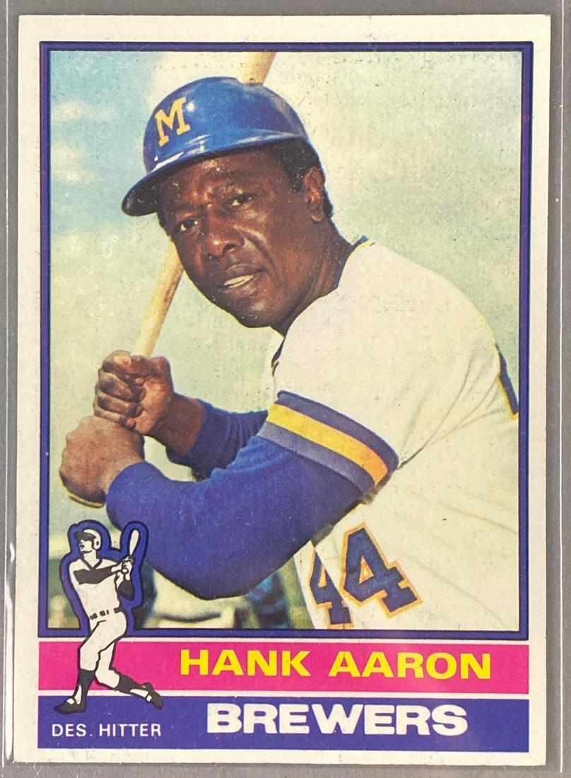 1976 Topps Hank Aaron #550 (1 of 2)