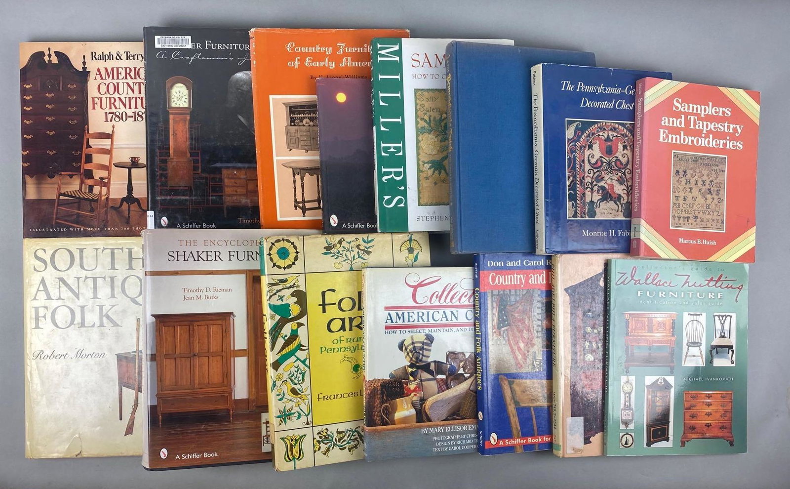 Group of 15 Assorted Furniture Books (1 of 4)