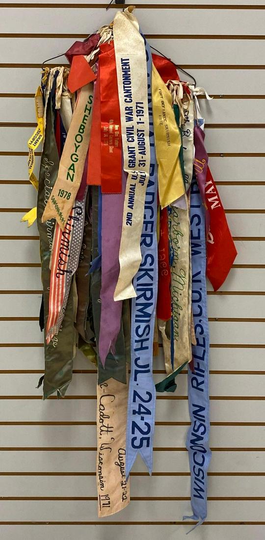 Large Group of Antique and Vintage Competition Ribbons (1 of 4)