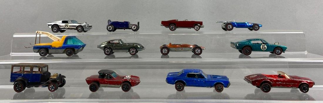 Group of 12 Hot Wheels Red Line Die-Cast Vehicles (1 of 5)