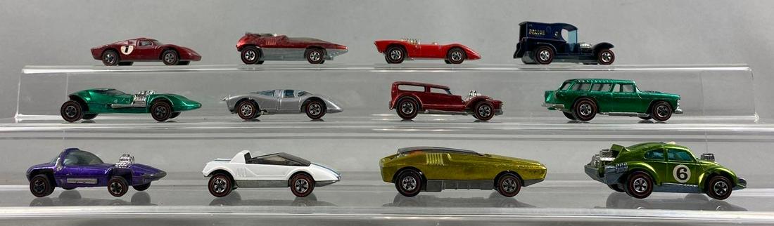 Group of 12 Hot Wheels Red Line Vehicles (1 of 5)