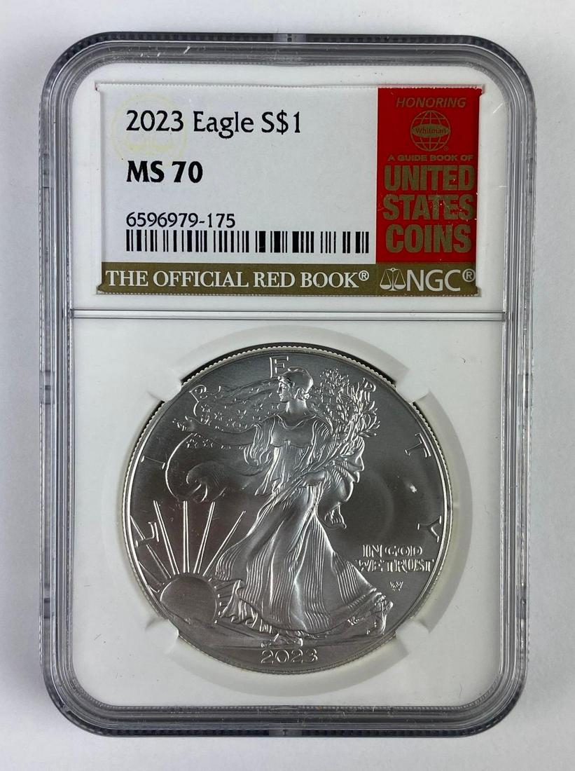 2023 $1 Silver Eagle (NGC) MS70 (1 of 2)